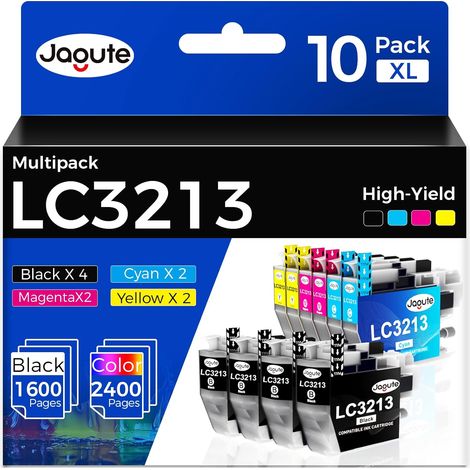 LC3213 Cartouches d'encre Compatibles avec Brother LC3213 LC3211 Cartouche (1/5)