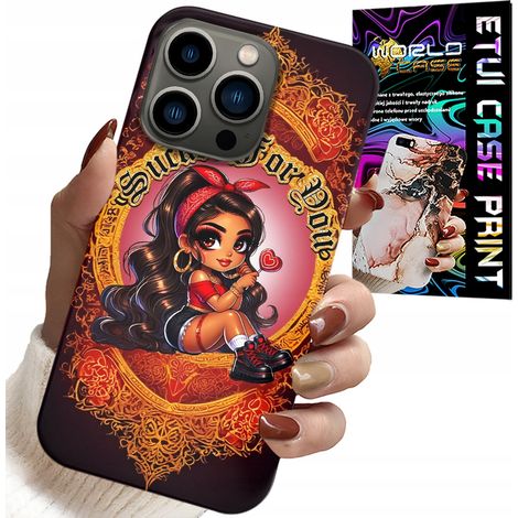 Custodia per iPhone 16 Pro - Sucker For You, custodia alla moda con bambola + vetro (1/5)