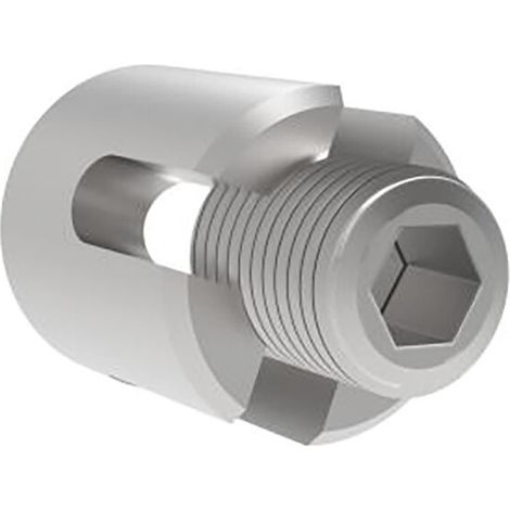 ECONOMY Seilspanner/Kreuzklemme für Drahtseile 3mm,Edelstahl geschliffen AISI316 (1/3)