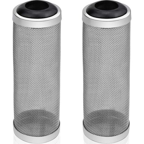 2 Pcs 16mm Garde de Filtre Maille, Garde de Filtre D'aquarium, Filtre de Filet D'aquarium, Garde de Filtre pour Bassins de Carpes Koï, Systèmes de Traitement des Eaux Usées (1/4)