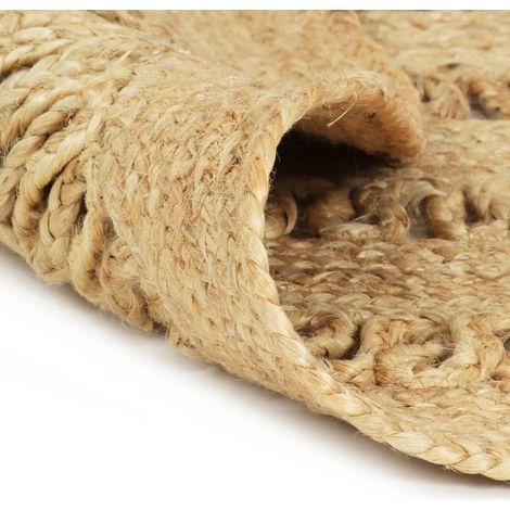 Maison Exclusive - Teppich Handgefertigt Jute Geflochten 90 cm