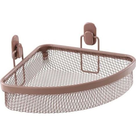 Mensola angolare Feridras Taki un ripiano Mocha Mousse (1/2)
