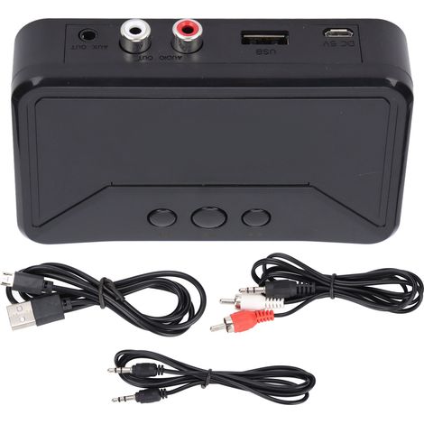 Récepteur Audio Bluetooth 5.0 avec NFC pour Système Stéréo Maison, Adaptateur Streaming Musical Sans Fil (1/5)