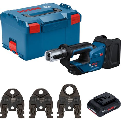 Bosch 06019M2003 GPT 18V-19 Utensile a pressione a batteria, L-BOXX 238, Kit U - senza batteria - senza caricabatterie + L-BOXX 238 (1/5)
