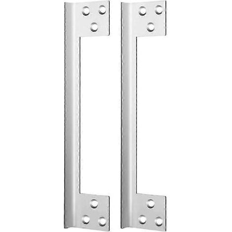 plaques de protection pour serrure de porte, angle extérieur, protection de serrure en forme de L (1/5)