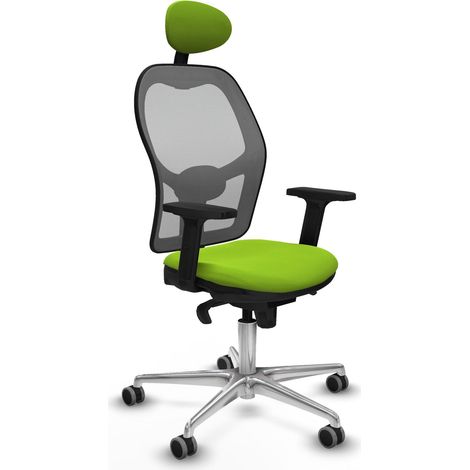 Sedia da ufficio piqueras y crespo Jorquera grigio schiuma imbottita (1/2)