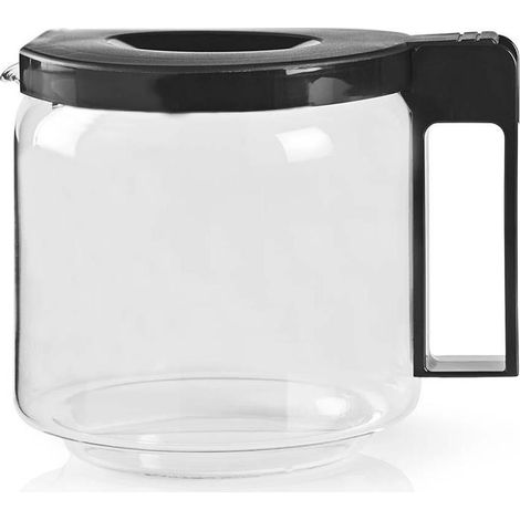 Cafetera nedis kacm003cp 1,25 L vidrio ergonómico