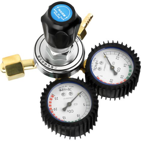 Régulateur de pression pour bouteille de CO2, réducteur de pression pour soudage au dioxyde de carbone G5/8