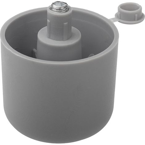 Guida per gambe per mobili con regolazione dell'altezza, 42 mm, grigio SANS MARQUE