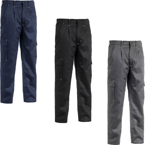 Sottozero Energy Stretch 15030 Arbeitshose mit mehreren Taschen - XXXL - Grau