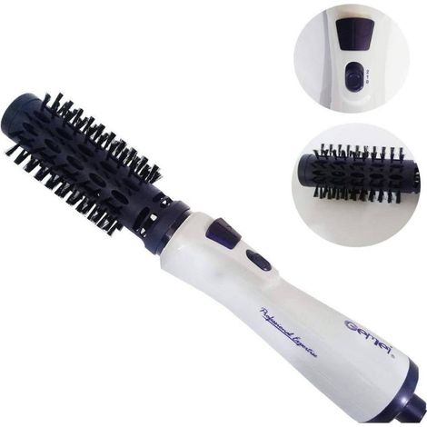 TRADE SHOP - Spazzola Rotante Ad Aria Calda Asciugacapelli Styler Capelli Gm-4826 1000w Piastra - (1/5)
