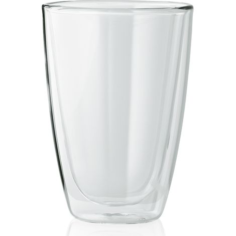Lot de 2 Verres à latte macchiato en Verre H 120 mm Ø 48 mm - Was Germany