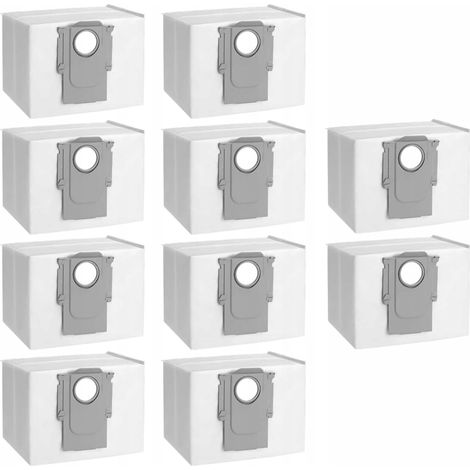 Roborock Sacs À Poussière - 10 Pièces - Compatible Avec S7 Maxv / Q7 / S8 Pro - Sac De Remplacement (1/5)