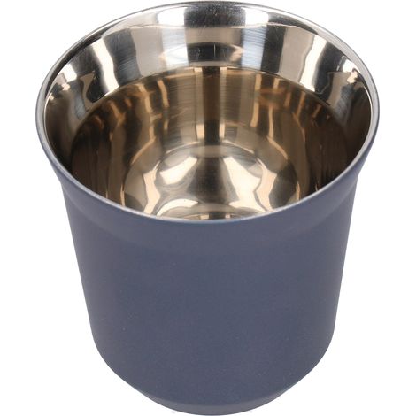 80 ml doppelwandiger, isolierter Edelstahl-Kaffeebecher für Zuhause und Cafés (1/5)
