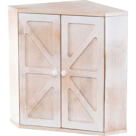 Scatola per il pane angolare in bambu con ripiano regolabile e 2 sportelli 223009490 (1/5)