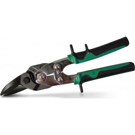 Edma – Cisaille à tôle type aviation coupe à droite – Capacité de coupe jusqu'à 2,5 mm – Lames microdentées 96 dents – 10955 (1/4)