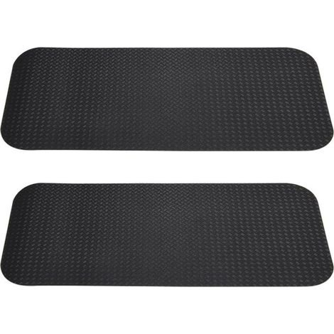 Tapis d'entraînement Antidérapants pour Vélo d'Exercice Protecteur Épais Anti-Dérapant Tapis 5mm Tapis de Course et Home Trainer Résistant à l'Eau et aux Huiles 63.5 x 30cm (1/5)