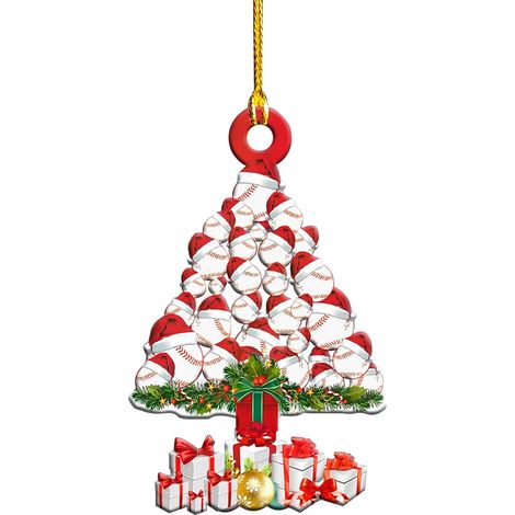 Ornement De Noël - Décoration En Bois Avec Impression Sublimée - Pour Arbre De Noël Fenêtre Porte Ou Sacoche - 1 Pièce (1/4)