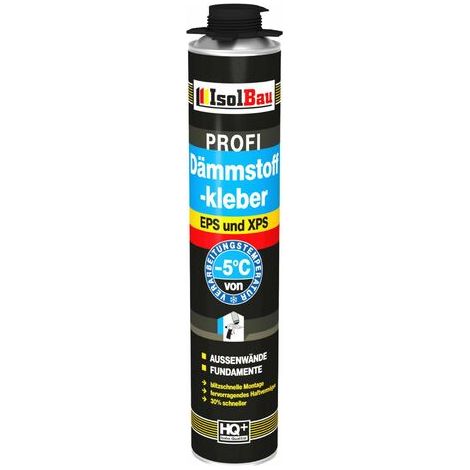 Dämmstoffkleber Klebeschaum 750 ml Perimeterkleber EPS XPS hohe Qualität (1/5)