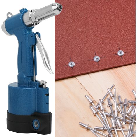 Riveteuse pneumatique pour rivets aveugles, outil de rivetage pour clous en aluminium/fer/acier inoxydable (1/5)