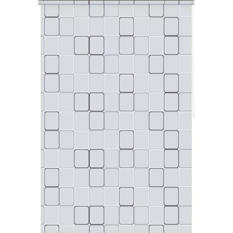 Shower Roller Blind 140x240 cm Square vidaXL