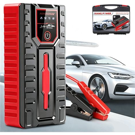 Booster Batterie Voiture, Démarreur de voiture portable 5000A, Convient aux véhicules à essence de 6L ou aux véhicules diesel de 4L (1/5)