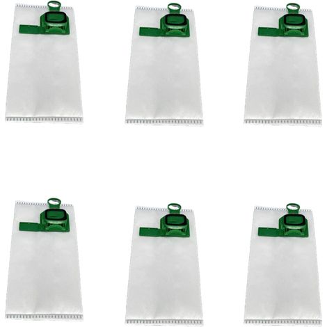12er-Packung Mikrofaser-Staubsaugerbeutel für VK 140 mit hygienischem Verschluss – AquaForge (1/4)