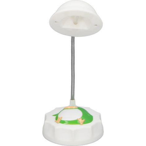 Lampe de bureau enfant USB en forme d'animal, lampe de table LED décorative verte pour chambre d'enfant (1/5)