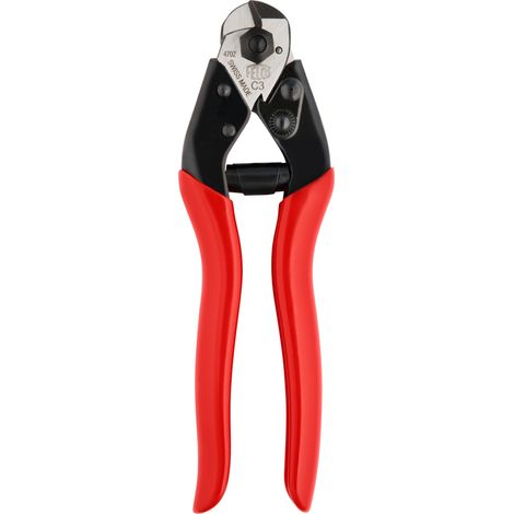 FELCO Coupe-câbles à une main n° C3 (Longueur 19 cm, diamètre de coupe 3 mm, pour câbles en acier haute résistance) FELCO C3 (1/3)