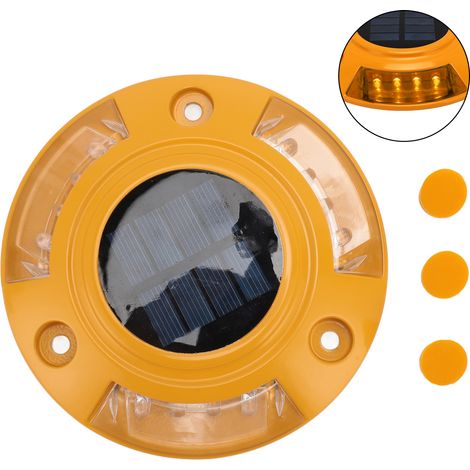 solaire de signalisation routière IP68 étanche lampe LED