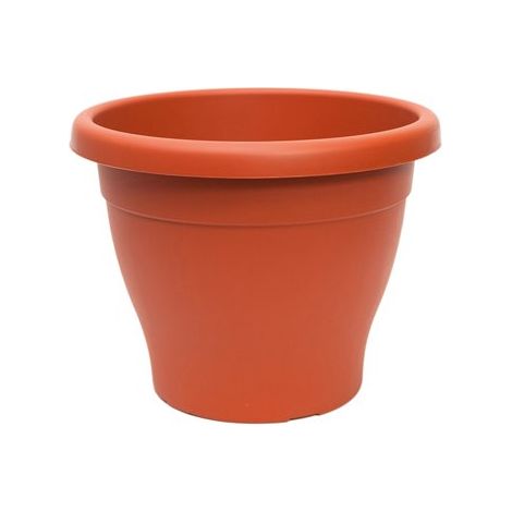 Pot méditerranéen en plastique 60 cm x 48 cm couleur terracotta