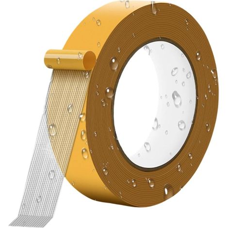 Ruban Adhésif Double Face Quadrillé Adhésif Puissant Et Imperméable Pour Ruban De Montage Double Face Pour Fixation Temporaire Bricolage Tapis Cadres Photo Plaques Nom Tapis (1/5)