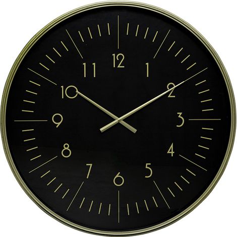 Horloge 75 cm plastique Alfie dorée Atmosphera (1/3)