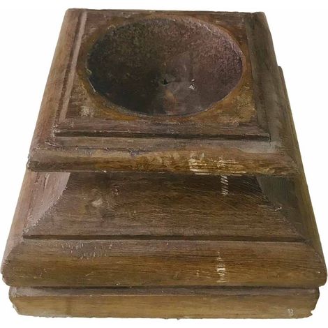 Candelabro de madera 31x30x23 (1/4)