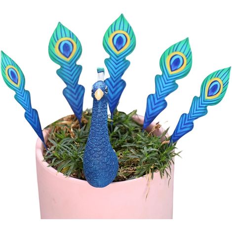 Dekorative Gartenpfähle Vogel für Blumentöpfe abnehmbare
