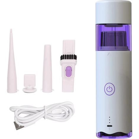 Aspirapolvere portatile con potente aspirazione e ricarica wireless, ideale per l'uso in auto e a casa. (1/5)