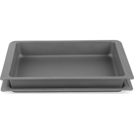 Juego de 2 bandejas para hornear y asador Russell Hobbs RH03763 Shield (1/3)