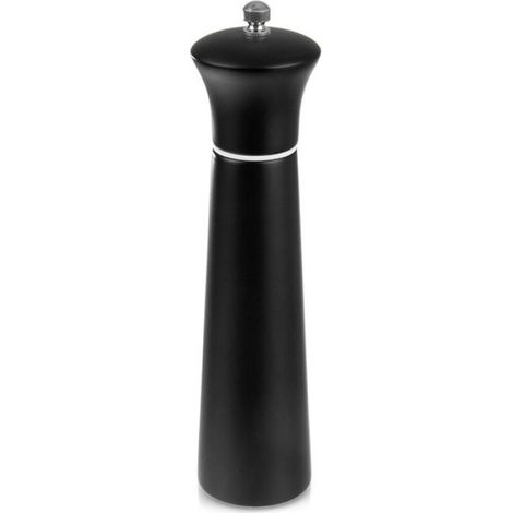 Moulin À Épices Manuel - Mécanisme Céramique - Bois D'hévéa Noir - 21,5 cm (1/5)