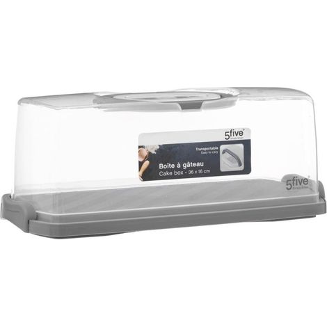 Contenant pour gateaux et patisseries - 36 x 16 x 13 cm (1/5)