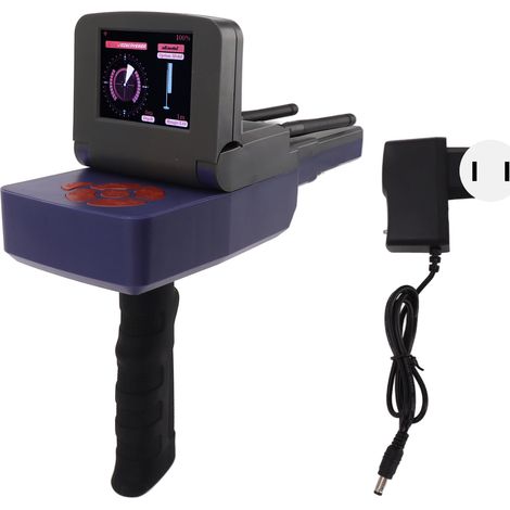 Detector de metales subterráneo profesional con alcance de 1500 m y pantalla LCD - modelo experto, 30 m de profundidad (compatible con oro, plata y cobre) (1/5)