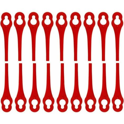 Lot de 100 Lames de Rechange pour Florabest Coupe Bordure LIDL FRTA 20 A1,FAT 18B2, FAT 18B3