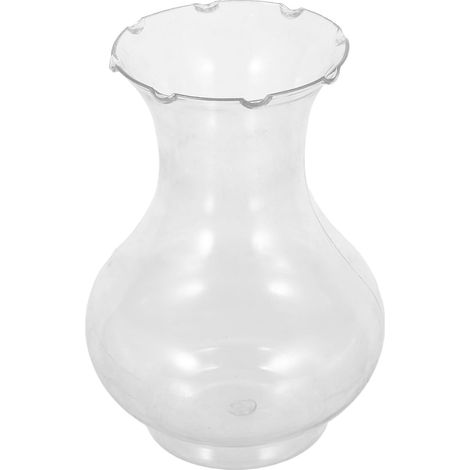 6 Pièces Vases à Bourgeons en Plastique pour Décoration Polyvalente, Design Élégant et Résistant, Adaptés aux Banquets et Mariages (1/5)