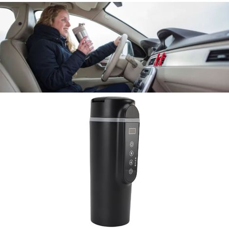 Hervidor portátil de 500 ml para coche, hervidor de viaje de 12-24 V, hervidor de agua portátil para coche y camión. (1/5)