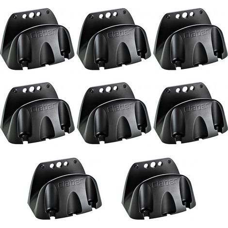 Multipack 8 pezzi avvolgitubo claber 8866 eco 0 wall hanger