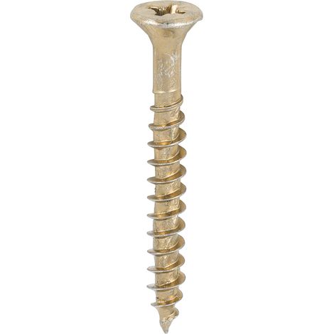 TIMCO Velocity Premium Multi-Use Countersunk Gold Woodscrews - 4.5 x 40