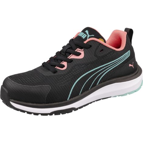 Chaussures de sécurité basses CELERITY KNIT BLEU/CORAIL LOW S1PS ESD FO HRO SR bleu/corail PUMA - 642970 39