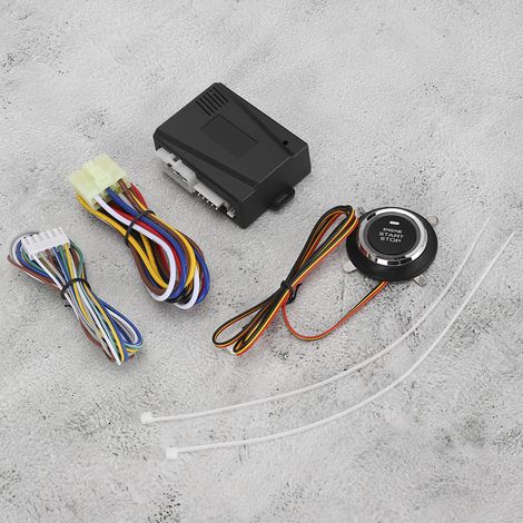 Bouton marche/arrêt universel 24 V pour moteur, interrupteur à bouton-poussoir sans clé, démarreur à distance (1/5)