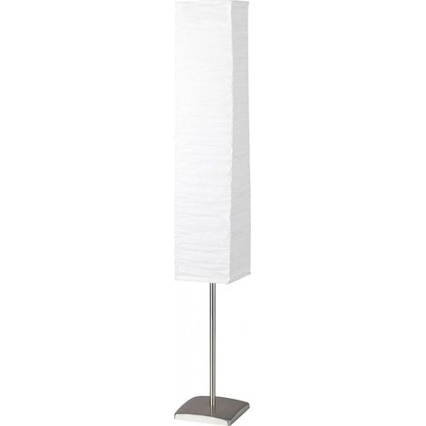 BRILLIANT Lampe Nerva Standleuchte titan/weiß 2x C35, E14, 40W, geeignet für Kerzenlampen (nicht enthalten) Mit Fußschalter (1/2)