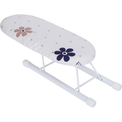 Planche à Repasser compacte pour Poignets, Angle du Cou et Ouverture des Jambes, Portable et Pliable, résistant à la Chaleur et (grappes de Fleurs) (1/5)