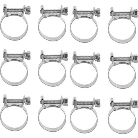 20PCS Collier Serflex Mini Inox 304 Vis Tuyau Auto Moto Chimie Pharma 20-22mm (1/5)